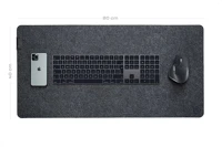 Artimo ARTIMO-DESKMAT-M Desk mat - prémium filc egérpad dark grey kép