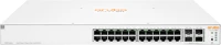 Aruba JL684B Instant on 1930 24g class4 poe 4sfp/sfp+ 370w vezérelt l2+ gigabit ethernet (10/100/1000) ethernet-áramellátás (poe) támogatása 1u fehér kép
