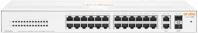 Aruba ON 1430 26G 2SFP beállítást nem igénylő (unmanaged) l2 gigabit ethernet (10/100/1000) 1u kép