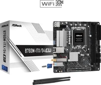 Asrock B760M-ITX/D4 WIFI B760 s1700  2xddr4 4xsata3 1xm.2 1xpci-e gbit lan wifi 6e +bt mini-itx kép