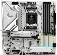 Asrock B850M STEEL LEGEND WIFI Desktop alaplap microatx kép