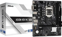 Asrock H510M-HDV/M.2 SE Alaplap s1200  intel h470, matx kép