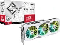 Asrock RX7700XT SL 12GO Amd radeon rx 7700xt 12gb gddr6 steel legend 12gb oc hdmi 3xdp - kép