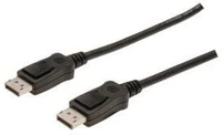 Assmann electronic AK-340100-030-S Display port v1.2 kábel - 3m - fekete kép