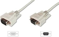 Assmann electronic AK-610203-030-E Datatransfer extension cable, d-sub9 kép