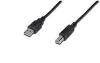 Assmann electronic AK-300102-010-S Usb a-b összekötő kábel 1m kép