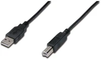 Assmann electronic AK-300105-018-S Usb a-b összekötő kábel 1,8m kép