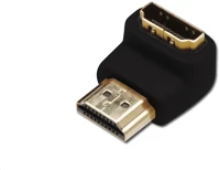 Assmann electronic AK-330502-000-S Hdmi adapter 90°-os  fekete kép