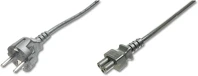 Assmann electronic AK-440115-008-S Power cord, cee 7/7 (typ-f) - c5 0,75m black kép
