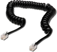 Assmann electronic AK-460101-020-S Rj10 telefonkábel 2m black kép