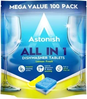 Astonish DA503XSZAS5060060210738 All in one mosogatógép tabletta 100db-os citrom kép