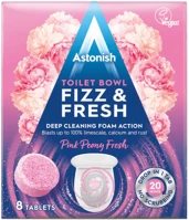 Astonish DA503XSZAS5060060212633 Fizz&fresh wc tabletta, bazsarózsa 8db/doboz kép