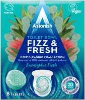 Astonish DA503XSZAS5060060212695 Fizz&fresh wc tabletta, eucalyptus 8db/doboz kép