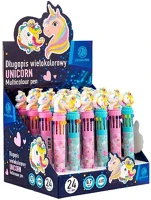 Astra 07.03238 Golyóstoll  pen pasztelline unikorn 0,7 mm 10 színű kép