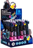 Astra 07.03240 Golyóstoll  pen radírozható cats 0,5 mm kép