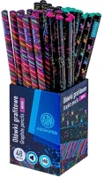 Astra 07.03275 Grafitceruza  pen neon háromszögletű hb 48 darabos kép