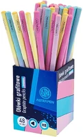 Astra 07.03279 Grafitceruza  pen ombre háromszögletű hb 48 darabos kép