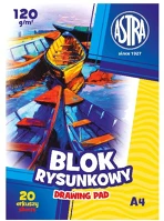 Astra 106111001 Rajztömb  pap a/4 120 gr 20 íves kép