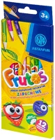 Astra 312024002 Színes ceruza  fun frutos háromszögletű 12 színű kép