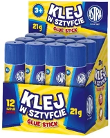 Astra 401113004 Ragasztóstift 21 gr 12 db/doboz kép