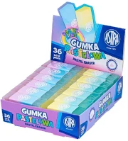 Astra PASZTELLINE 36 Radír  pasztelline 36 db/display kép