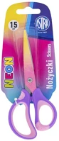 Astra 407023906 Olló iskolai  kids neon kerekített 15cm kép