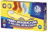 Astra 83411900 Dekorfesték  metál színek 6 db/készlet kép