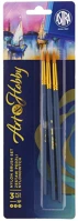 Astra ART&HOBBY 3 Ecset készlet  art&hobby 3 darabos (4,6,12) kép