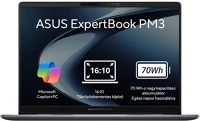 Asus 14,0 wuxga, amd ryzen ai 7 350, 16gb, 1tb ssd, nincs os kép