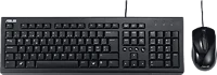Asus 90-XB1000KM000Z0 U2000 usb magyar membrán billentyűzet + egér fekete kép