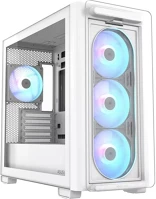 Asus 90DC00K3-B19010 A23 plus táp nélküli ablakos mt mini tower számítógépház fehér kép