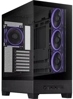 Asus 90DC00R0-B19000 A31 plus táp nélküli ablakos mid tower számítógépház fekete kép