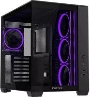 Asus 90DC00S0-B19000 A32 plus táp nélküli ablakos mid tower számítógépház fekete kép