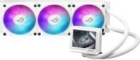 Asus 90RC0132-M0EAY0 Rog ryujin iii 360 argb extreme white processzor vízhűtő fehér kép