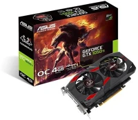 Asus CERBERUS-GTX1050TI-O4G Geforce gtx 1050 ti 4gb videokártya kép