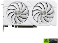 Asus DUAL-RTX4070S-O12G-EVO-WHITE Asus pci-ex16x nvidia rtx 4070 super 12gb ddr6x oc videokártya kép