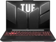 Asus NB TUF FA607NUQ-RL014 16 WUXGA, Ryzen 7 170, 16GB, 512GB M.2, RTX 4050 6GB, NOOS, Szürke kép