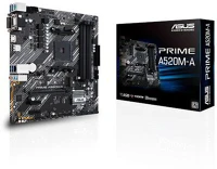 Asus PRIME A520M-A A520 sam4  4xddr4 4xsata3 1xm.2 3xpci-e gbit lan matx kép