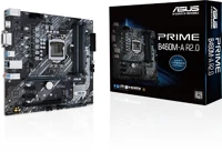 Asus PRIME B460M-A R2.0 Asus prime b460m-a r2.0 asus alaplap - intel prime b460m-a r2.0 s1200 (h470, 4xddr4 2933mhz, 4xsata3, raid, m.2, 4xusb2.0, 5xusb3.2) kép