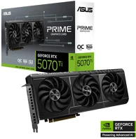 Asus PRIME-RTX5070TI-O16G Videokártya - nvidia  (16384mb, gddr7, 256bit, 1xhdmi, 3xdp) kép