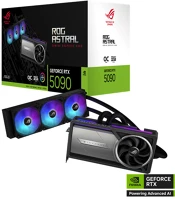 Asus ROG-ASTRAL-LC-RTX5090-32G-GAMING Videokártya - nvidia  (32768mb, gddr7, 512bit, 2xhdmi, 3xdp) kép