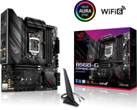 Asus ROG STRIX B560-G GAMING WIFI Asus rog strix b560-g gaming wifi asus alaplap - intel rog strix b560-g gaming wifi s1200 (b560, 4xddr4 5000mhz, 6xsata3, 2xm.2, 11xusb2.0, 4xusb3.2) kép