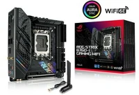 Asus ROG STRIX B760-I GAMING WIFI B760 s1700  2xddr5 4xsata3 2xm.2 1xpci-e 2.5gbit lan wifi 6e ax +bt5.3 mini-itx kép