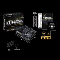 Asus TUF B450M-PRO GAMING Alaplap - amd  am4 (b450, 4xddr4 3533mhz, lan, 6xsata3, 3x m.2, 6xusb2.0, 5xusb3.1, type-c) kép
