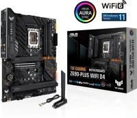 Asus TUF GAMING Z690-PLUS WIFI D4 Z690 s1700  4xddr4 4xsata3 4xm.2 5xpci-e 2.5gbit lan wi-fi6+bt5.2 atx kép