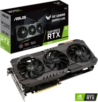 Asus TUF-RTX3070-O8G-V2-GAMING Geforce rtx 3070 8gb gddr6 tuf oc gaming lhr 2xhdmi 3xdp - kép