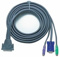 Aten 2L-1605P Ps/2-vga kvm kábel - 5m kép
