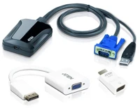 Aten CV211CP Kvm kapcsoló fekete kép