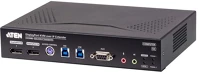 Aten KX9980T kvm over ip switch 2x2 port, 5k, displayport, dp, dual display, transmitter kép
