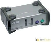 Aten XCS82A 2 port + kábelkészlet ps2 kvm switch kép